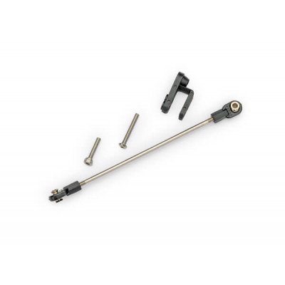 Traxxas Roer Pushrod (gemonteerd) met Servo Hoorn - TRX10641