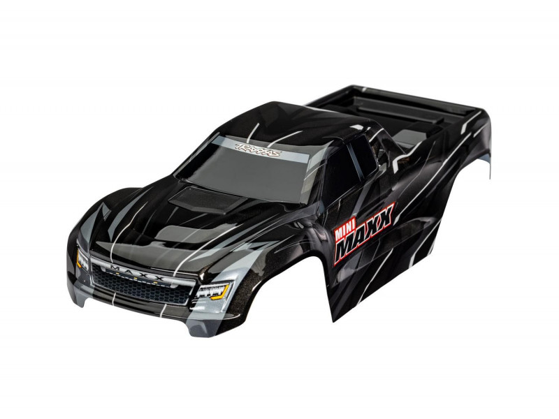 Traxxas Mini Maxx Body - Zwart - TRX10711