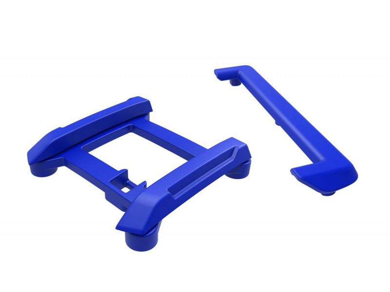 Traxxas Mini Maxx Skid Plates - Blauw - TRX10717