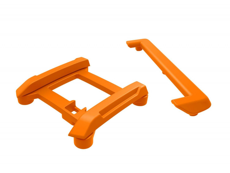 Traxxas Mini Maxx Skid Plates - Oranje - TRX10717