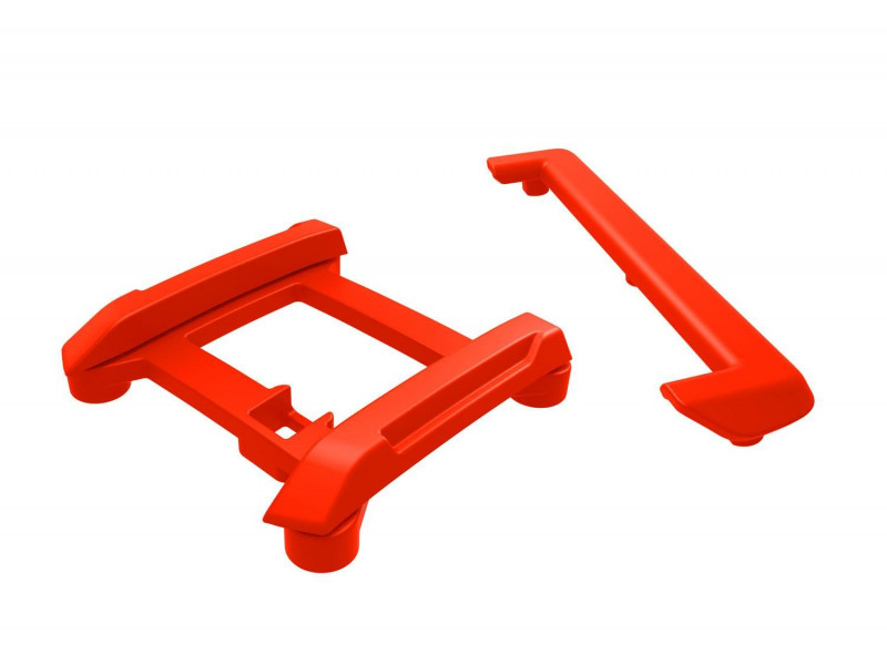 Traxxas Mini Maxx Skid Plates - Rood - TRX10717