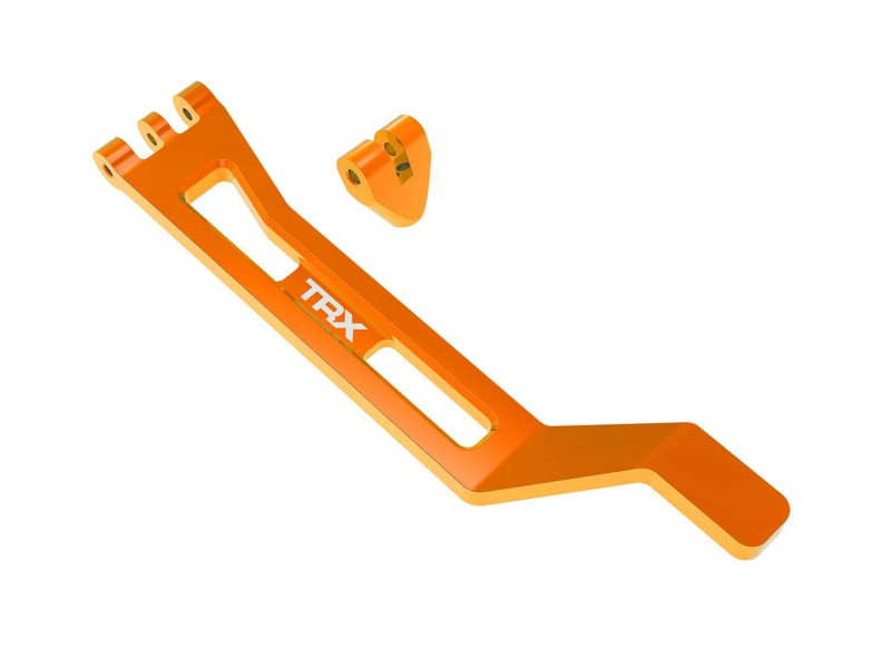 Traxxas Aluminium Accuhouder - Oranje - TRX10726