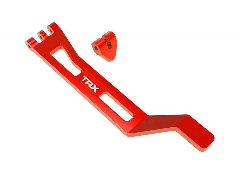 Traxxas Aluminium Accuhouder - Rood - TRX10726