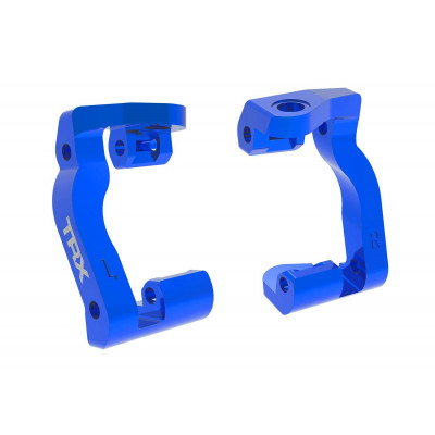 Traxxas Aluminium Casterblokken (C-hubs) 6061-T6 - Blauw - TRX10733