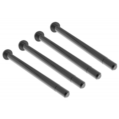 Traxxas Stalen Ophangingspennen 3x45mm (binnenkant , bovenzijde) 4st - TRX10741X