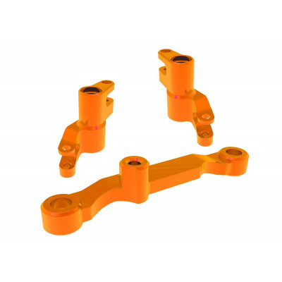 Traxxas Mini Maxx Aluminium Stuurinrichting 6061-T6 - Oranje - TRX10743