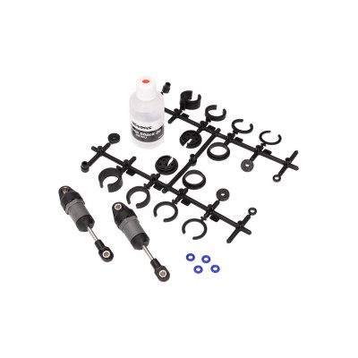 Traxxas Short Gray Ultra Shocks with Springs (2 pcs) - TRX10860