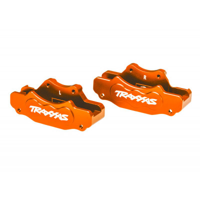 Traxxas Funco VXL Aluminum Brake Calipers (2pcs) - Orange - TRX10951