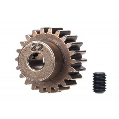 Traxxas 22T Pinion Gear 48DP with Set Screw – TRX2422
