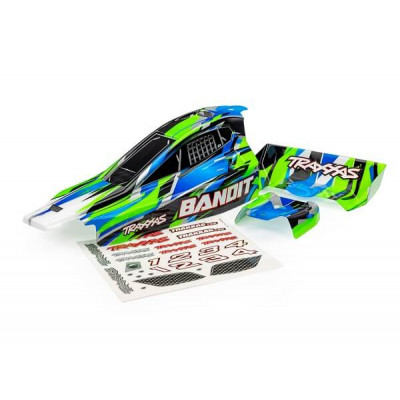 Traxxas Groene Body voor Bandit met Spoiler - TRX2430-GRN