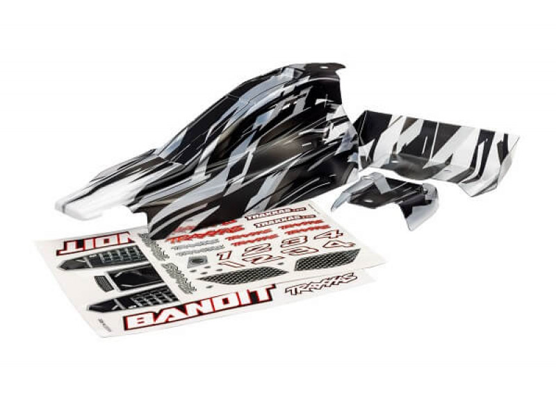 Traxxas ProGraphix Body voor Bandit, Bandit VXL - TRX2430X