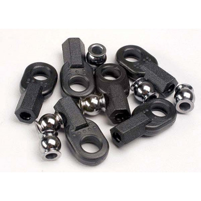 Traxxas Rod Ends Long with Hollow Balls 6pcs - TRX2742