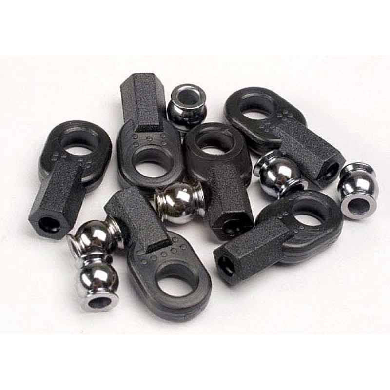 Traxxas Rod Ends Long with Hollow Balls 6pcs TRX2742