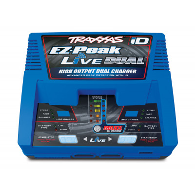 Traxxas EZ-Peak Live Dual Charger 200W - TRX2973