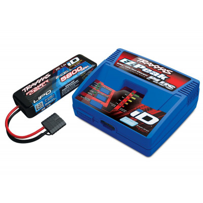Traxxas Combo Pack 2S 5800mAh Lipo + ID Charger - TRX2992