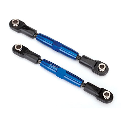 Traxxas Aluminium Spoorstang Voor 83mm (2stks) - Blauw - TRX-3643X