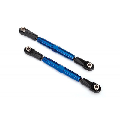 Traxxas Aluminium Spoorstang Achter 73mm (2st.) - Blauw - TRX3644X