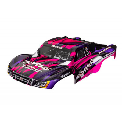 Traxxas Slash 2WD Pink and Purple Body - TRX5851P