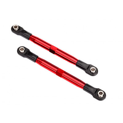 Traxxas Aluminium Toe Links 87mm (2st.) - Rood - TRX-6742R