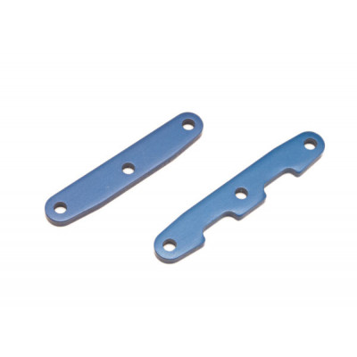 Traxxas Bulkhead & Tie bars Voor en achter blauw aluminium - TRX6823