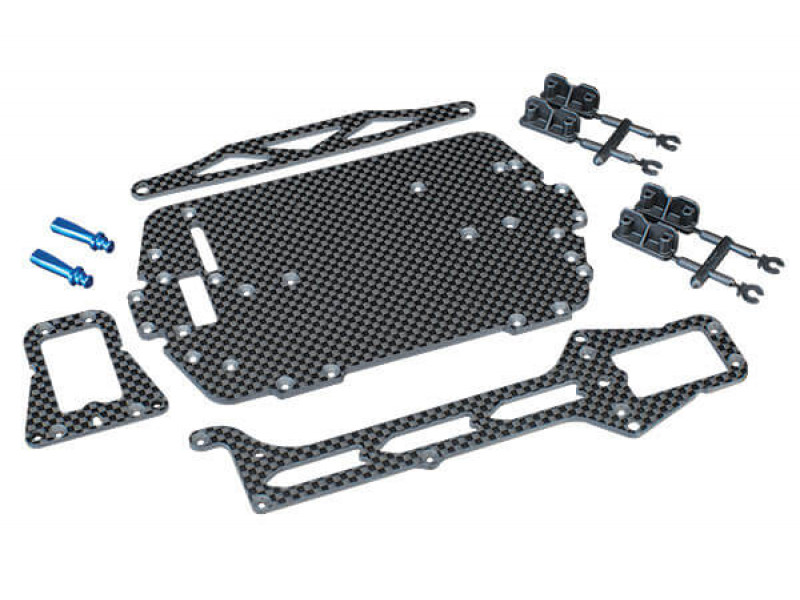 Traxxas Carbon Fiber Conversie Kit LaTrax Rally 1/18 - TRX7525