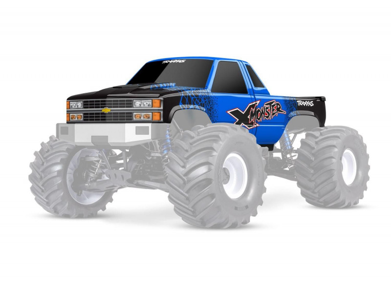 Traxxas X-Maxx MT Body - Chevrolet K1500 Blue - TRX7697