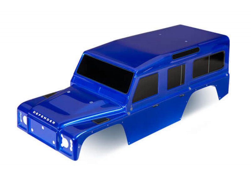 Traxxas TRX-4 Body Land Rover Defender Blauw - TRX8011T