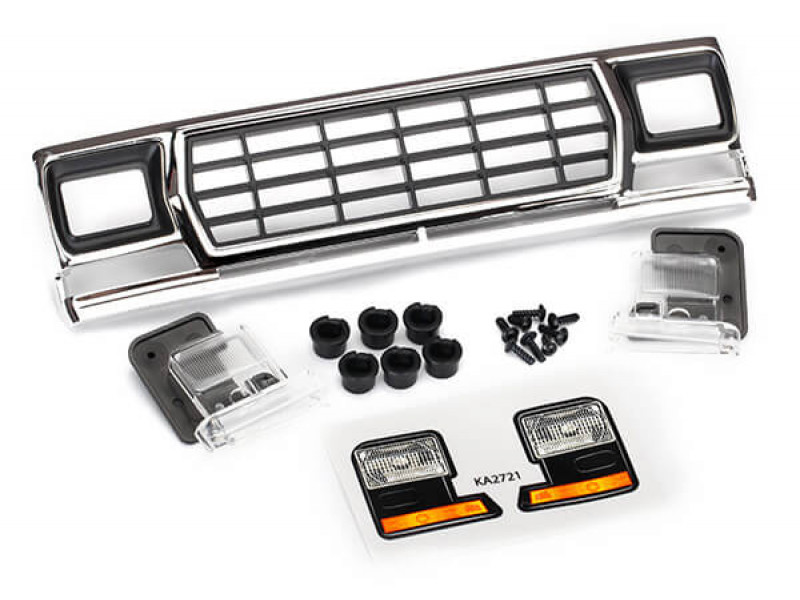 Traxxas Chrome Grille for TRX-4 Ford Bronco and F-150 - TRX8070