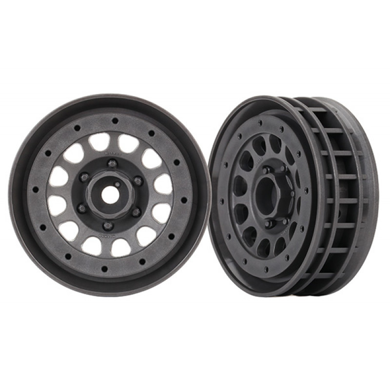 Traxxas Method 105 Charcoil Gray Beadlock Wheels 1.9" 2pcs TRX8173A