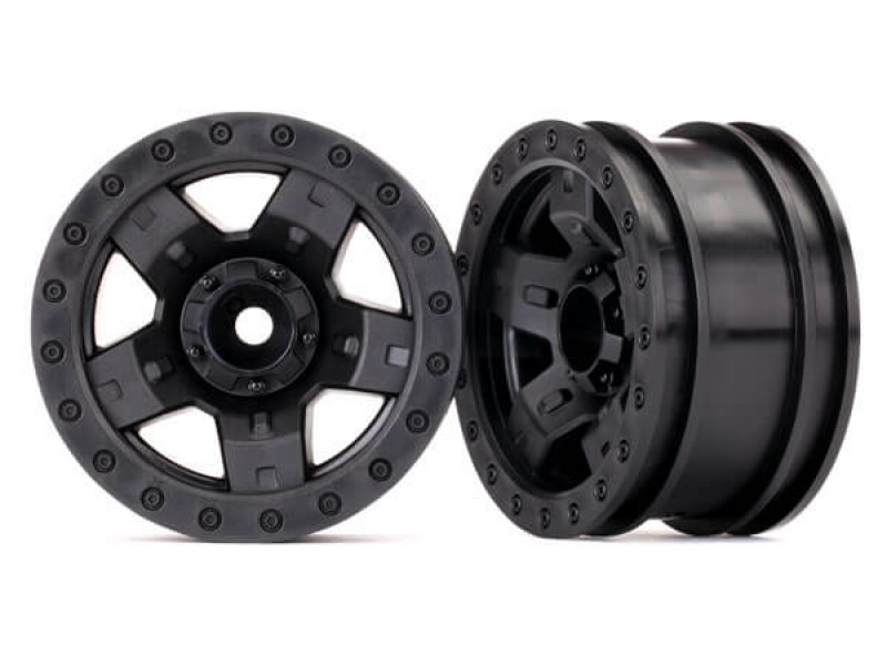 Traxxas TRX-4 Sport 2.2" Wheels in Black 2pcs - TRX8180 