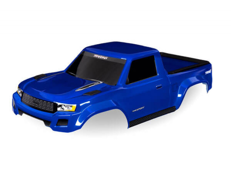 Traxxas Clipless Blauwe Body voor TRX-4 Sport - TRX8187-BLUE