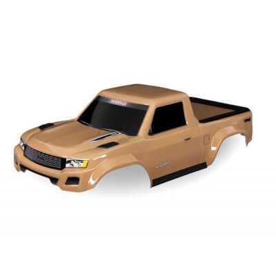 Traxxas Clipless Tan Body voor TRX-4 Sport - TRX8187-TAN