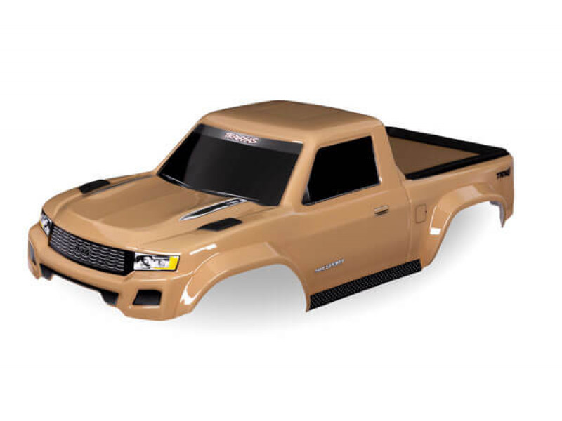 Traxxas Clipless Tan Body voor TRX-4 Sport - TRX8187-TAN