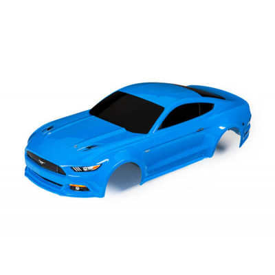 Traxxas Grabber Blue Body Ford Mustang voor 4-Tec - TRX8312A