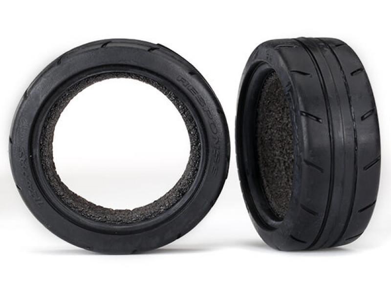 Traxxas Front Touring Tires and Foam Inserts - 1.9" - TRX8369 