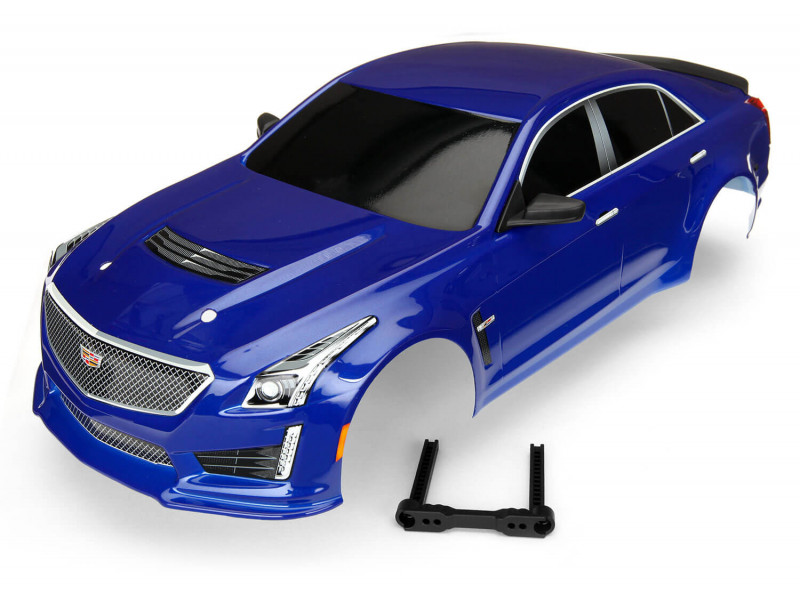 Traxxas Blue Cadillac CTS-V Body for 4-Tec 2.0 - TRX8391A