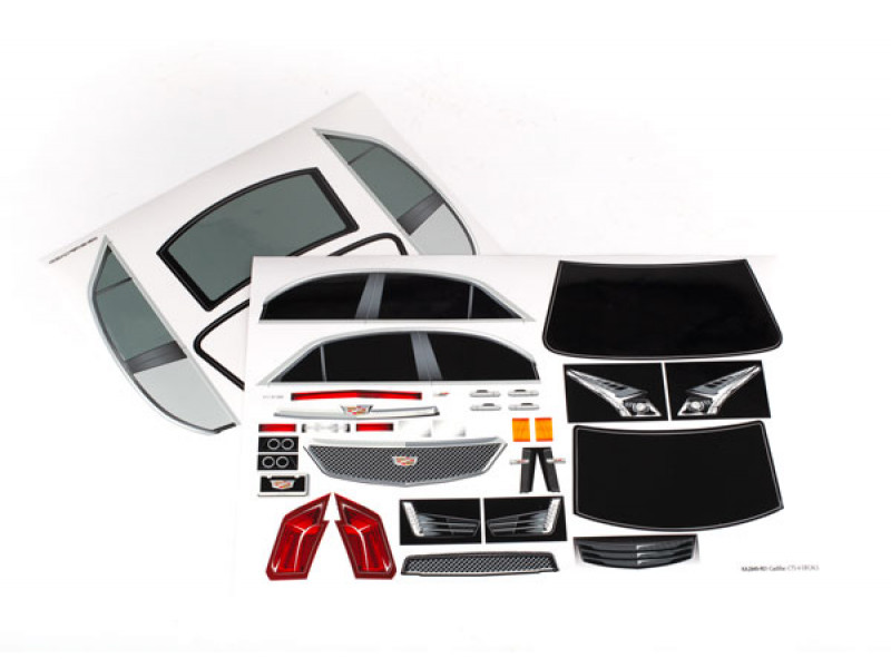 Traxxas Decal Sheet, Cadillac CTS-V for 4-Tec 2.0 - TRX8393