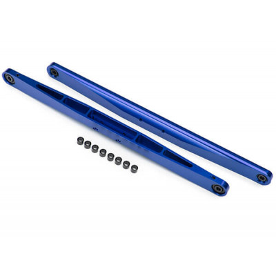 Traxxas Trailing armen, aluminium (blauw), 2st - TRX8544X
