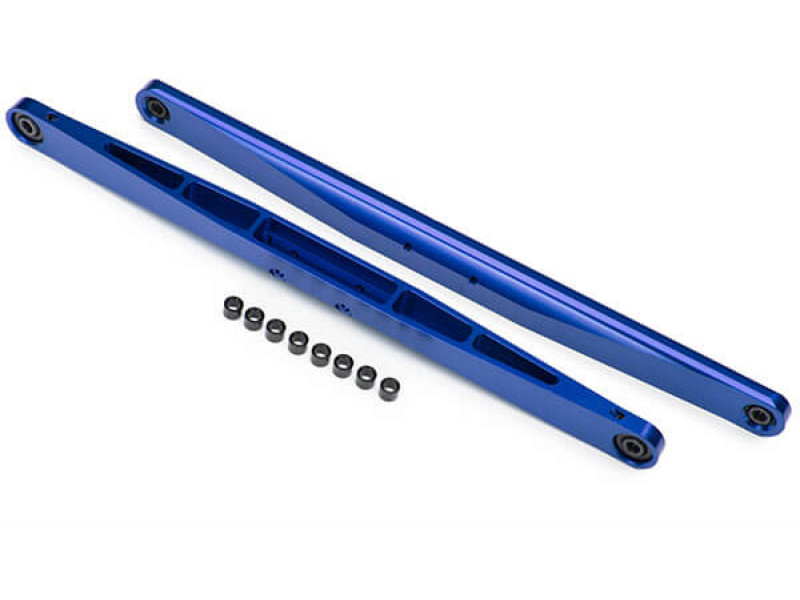 Traxxas Trailing armen, aluminium (blauw), 2st - TRX8544X