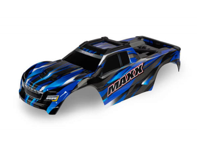 Traxxas Body voor Wide Maxx (352mm) blauw - TRX8918A