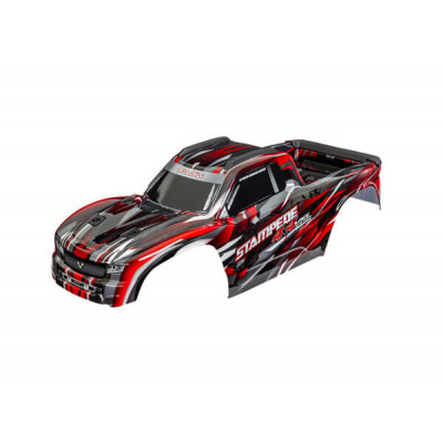 Traxxas Body voor Stampede 4X4 VXL - Rood - TRX9014-RED