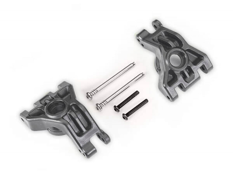 Traxxas Dragers, fusee, achter, HD, grijs, 2st - TRX9050-GRAY