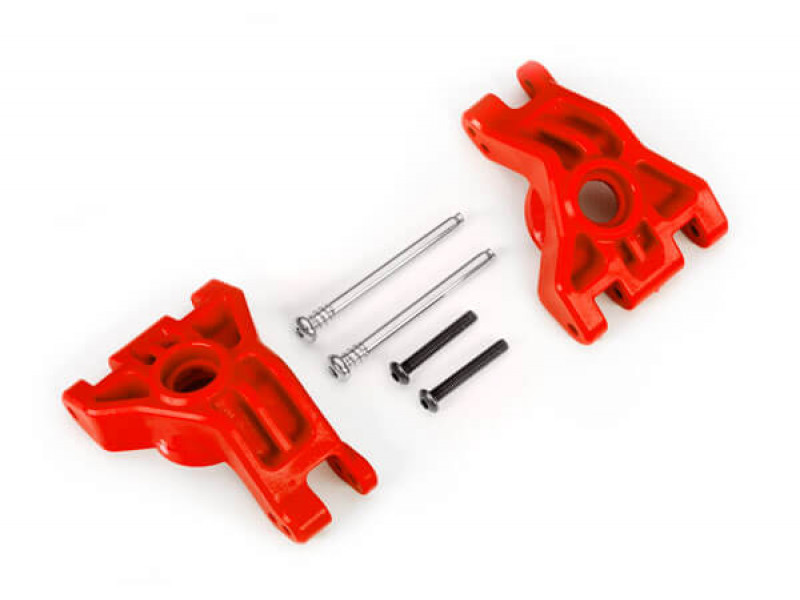 Traxxas Dragers, fusee, achter, HD, rood, 2st -TRX9050R