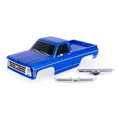 Traxxas Body, Chevrolet K10 Truck, compleet, blauw - TRX9212-BLUE