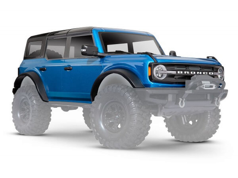 Traxxas Body, Ford Bronco, compleet, Velocity Blauw - TRX9211A