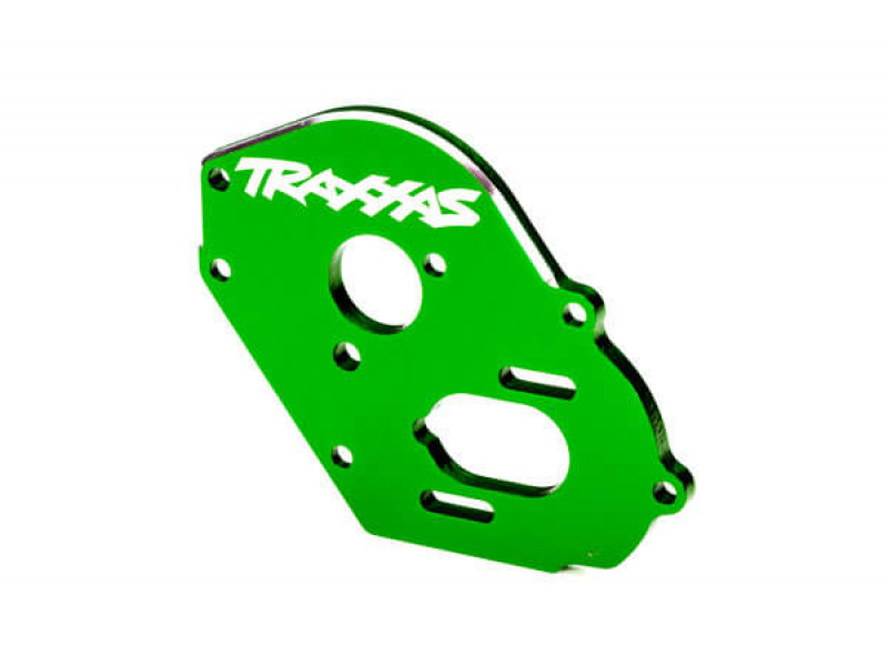 Traxxas Alu, Plaat, motor, groen (4mm dik) - TRX9490G