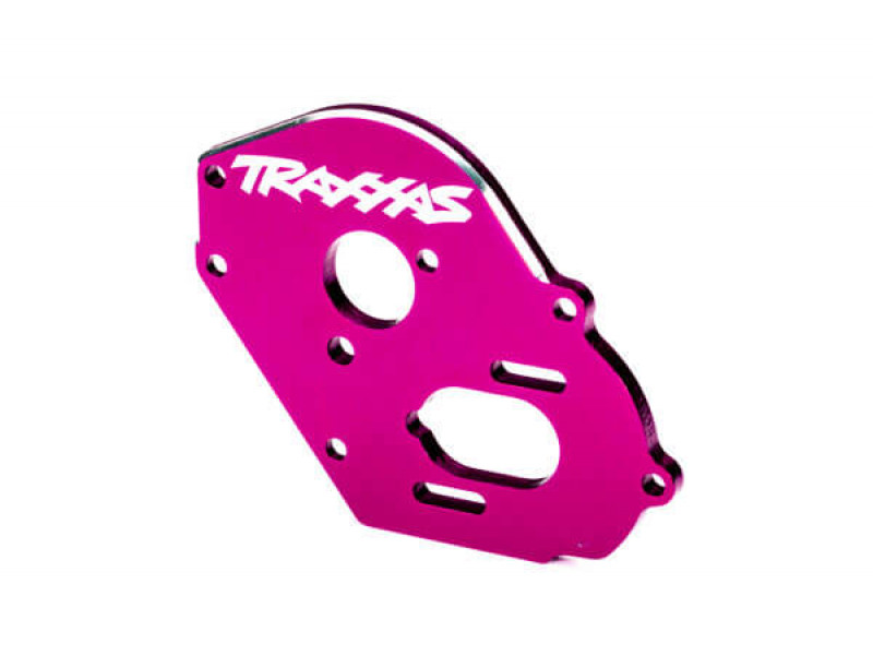 Traxxas Alu, Plaat, motor, roze (4mm dik) - TRX9490P