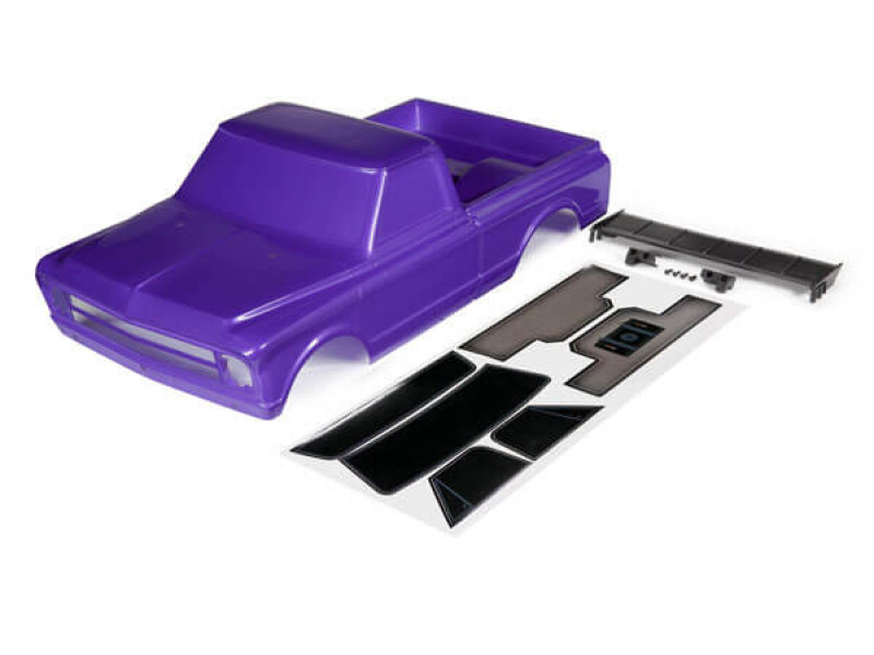 Traxxas Body, Chevrolet C10, purple (painted) - TRX9411P