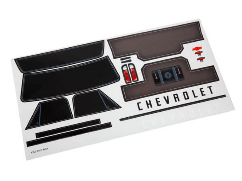 Traxxas Stickervel, Drag Slash Chevrolet C10 - TRX9413 