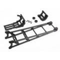 Traxxas Wheelie bar, zwart (gemonteerd) Drag Slash - TRX9460